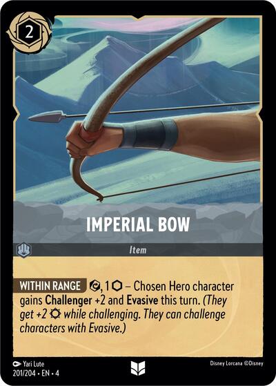 Imperial Bow (Ursula's Return) Near Mint - Nick Nack's Full Frontal Attack