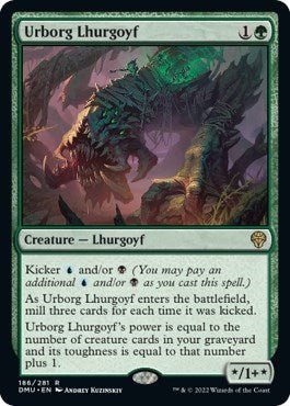 Urborg Lhurgoyf (Dominaria United) Near Mint - Nick Nack's Full Frontal Attack