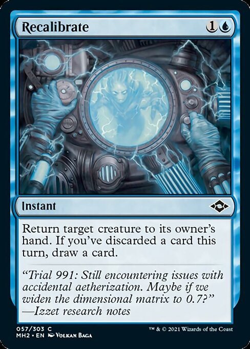 Recalibrate (Modern Horizons 2) Near Mint - Nick Nack's Full Frontal Attack