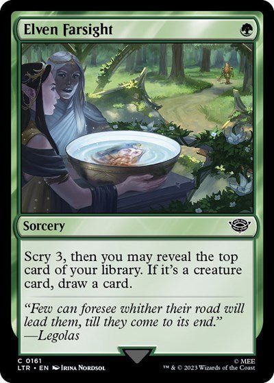 Elven Farsight (Universes Beyond: The Lord of the Rings: Tales of Middle-earth) Near Mint - Nick Nack's Full Frontal Attack