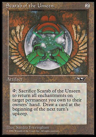 Scarab of the Unseen (Alliances) Light Play - Nick Nack's Full Frontal Attack