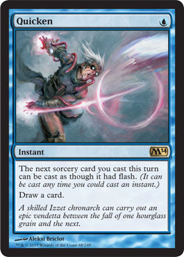Quicken (Magic 2014 Core Set) Near Mint