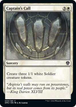 Captain's Call (Dominaria United) Near Mint - Nick Nack's Full Frontal Attack