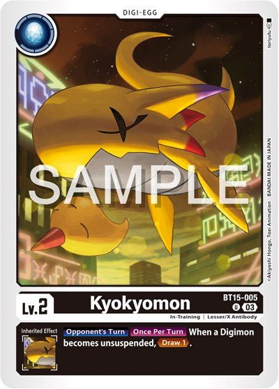 Kyokyomon (Exceed Apocalypse) Near Mint - Nick Nack's Full Frontal Attack