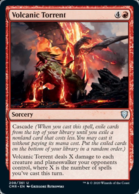 Volcanic Torrent (Commander Legends) Near Mint - Nick Nack's Full Frontal Attack