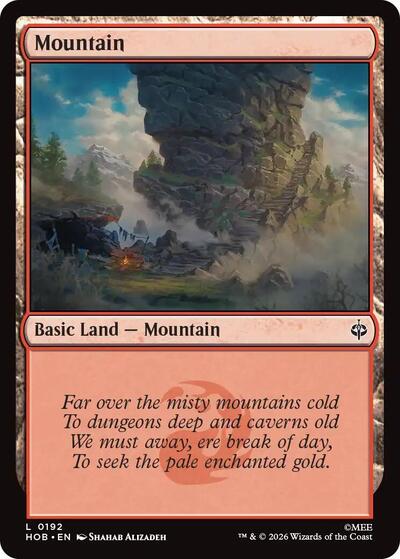 Mountain (0192) (The Hobbit) Near Mint