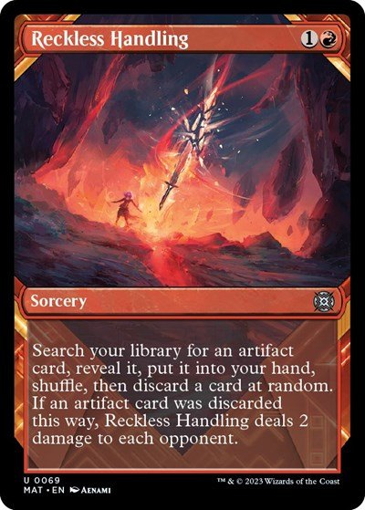 Reckless Handling (Showcase) (March of the Machine: The Aftermath) Near Mint - Nick Nack's Full Frontal Attack