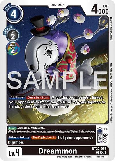 Dreammon (Cyber Eden) Near Mint - Nick Nack's Full Frontal Attack