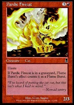 Pardic Firecat (Odyssey) Near Mint - Nick Nack's Full Frontal Attack