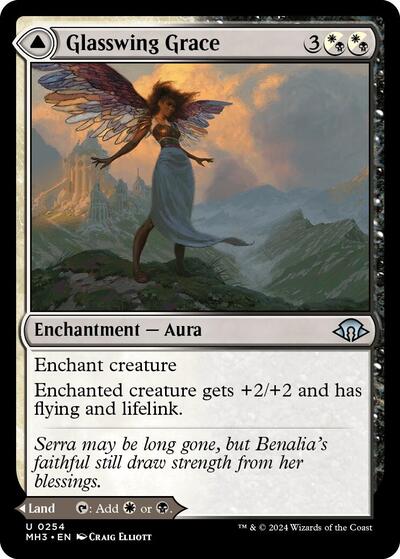 Glasswing Grace (Modern Horizons 3) Near Mint - Nick Nack's Full Frontal Attack
