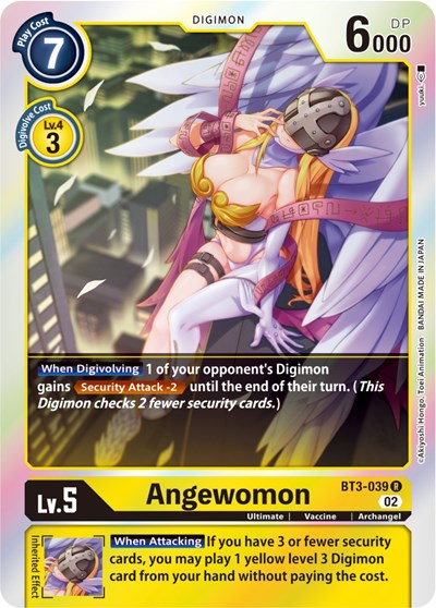 Angewomon (Resurgence Booster Reprint) (Resurgence Booster) Near Mint Foil
