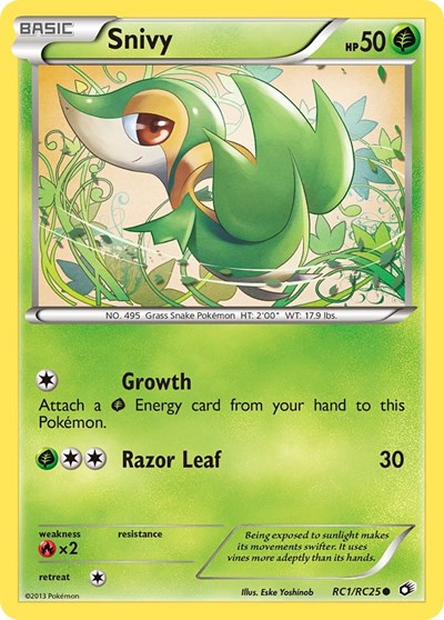 Snivy (Legendary Treasures: Radiant Collection) Near Mint Holofoil
