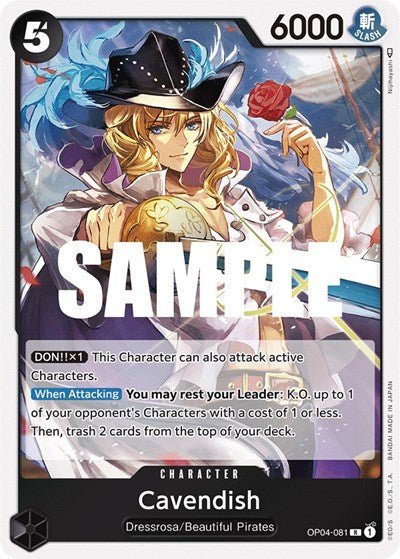 Cavendish (Kingdoms of Intrigue) Near Mint Foil - Nick Nack's Full Frontal Attack