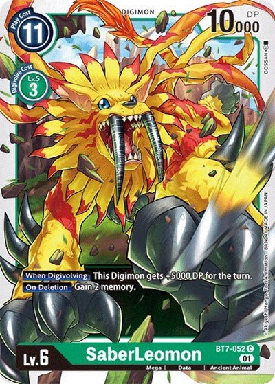 SaberLeomon (The Next Adventure) Near Mint - Nick Nack's Full Frontal Attack