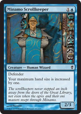 Minamo Scrollkeeper (Conspiracy) Near Mint - Nick Nack's Full Frontal Attack