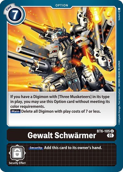 Gewalt Schwarmer (Double Diamond) Near Mint - Nick Nack's Full Frontal Attack