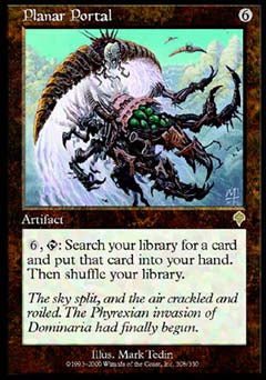 Planar Portal (Invasion) Damaged / Poor - Nick Nack's Full Frontal Attack