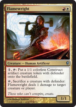 Flamewright (Conspiracy) Near Mint - Nick Nack's Full Frontal Attack