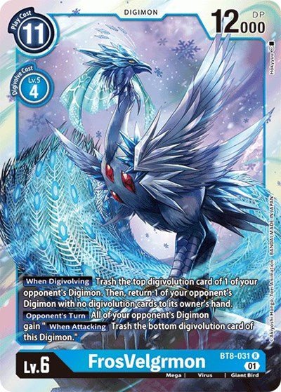 FrosVelgrmon (New Awakening) Near Mint - Nick Nack's Full Frontal Attack