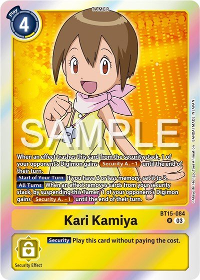 Kari Kamiya (Exceed Apocalypse) Near Mint Foil - Nick Nack's Full Frontal Attack