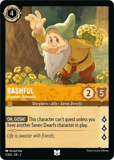 Bashful - Hopeless Romantic (Rise of the Floodborn) Near Mint - Nick Nack's Full Frontal Attack
