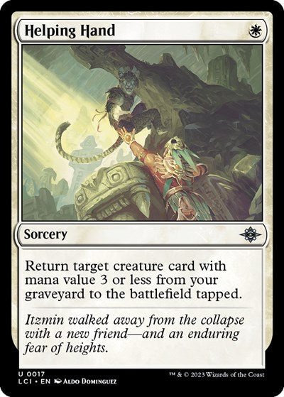 Helping Hand (The Lost Caverns of Ixalan) Near Mint - Nick Nack's Full Frontal Attack