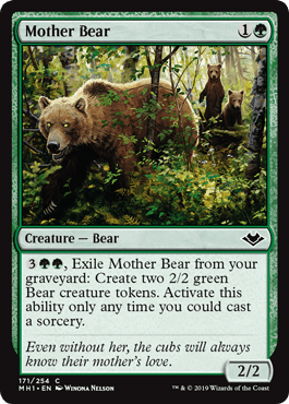 Mother Bear (Modern Horizons) Near Mint - Nick Nack's Full Frontal Attack