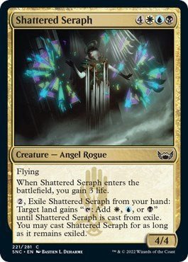 Shattered Seraph (Streets of New Capenna) Near Mint - Nick Nack's Full Frontal Attack