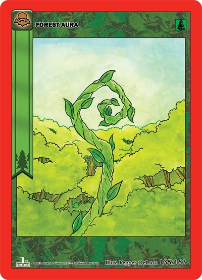 Forest Aura (Nightfall: First Edition) Near Mint
