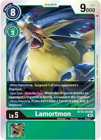 Lamortmon (Xros Encounter) Near Mint Foil - Nick Nack's Full Frontal Attack