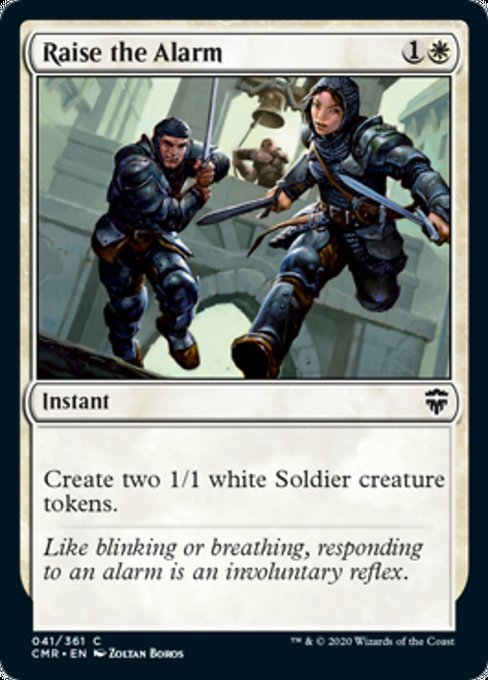 Raise the Alarm (Commander Legends) Near Mint - Nick Nack's Full Frontal Attack