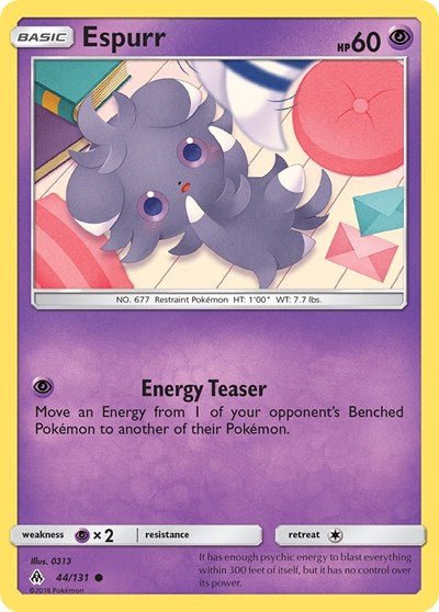Espurr (SM - Forbidden Light) Near Mint - Nick Nack's Full Frontal Attack