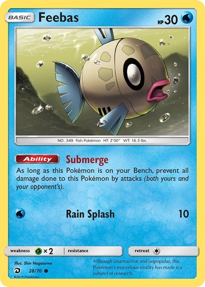 Feebas (Dragon Majesty) Near Mint