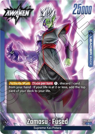 Zamasu : Fused FB02-036 (Blazing Aura) Near Mint