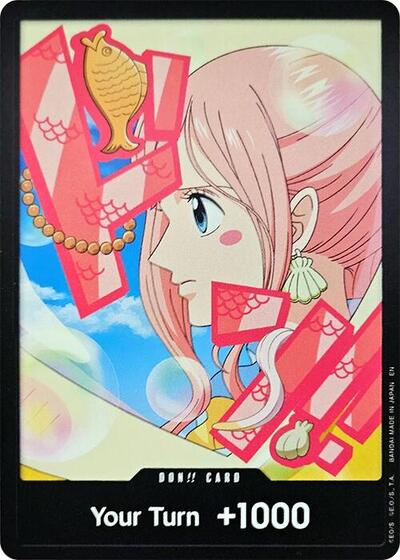 DON!! Card (Shirahoshi) (Premium Booster -The Best- Vol. 2) Near Mint - Nick Nack's Full Frontal Attack