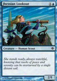 Jhessian Lookout (Shards of Alara) Light Play - Nick Nack's Full Frontal Attack