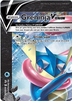 Greninja V-UNION - SWSH155 (SWSH: Sword & Shield Promo Cards) Near Mint Holofoil