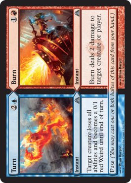 Turn / Burn (Dragon's Maze) Near Mint - Nick Nack's Full Frontal Attack