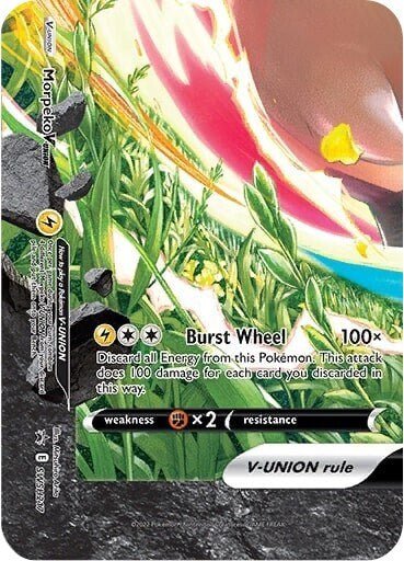 Morpeko V-Union - SWSH217 (SWSH: Sword & Shield Promo Cards) Near Mint Holofoil - Nick Nack's Full Frontal Attack