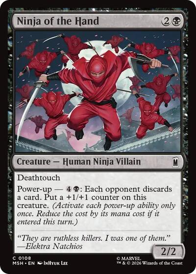 Ninja of the Hand (Marvel Super Heroes) Near Mint - Nick Nack's Full Frontal Attack