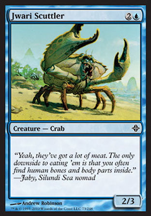 Jwari Scuttler (Rise of the Eldrazi) Light Play