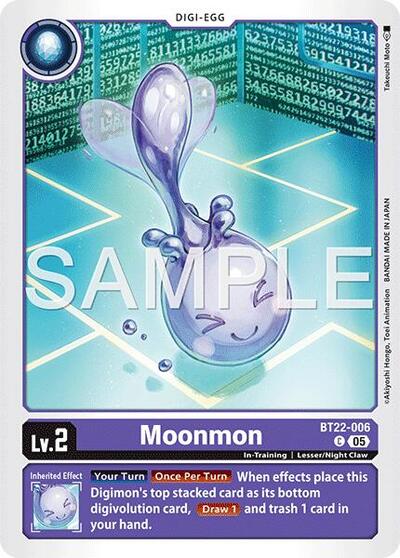 Moonmon (Cyber Eden) Near Mint - Nick Nack's Full Frontal Attack