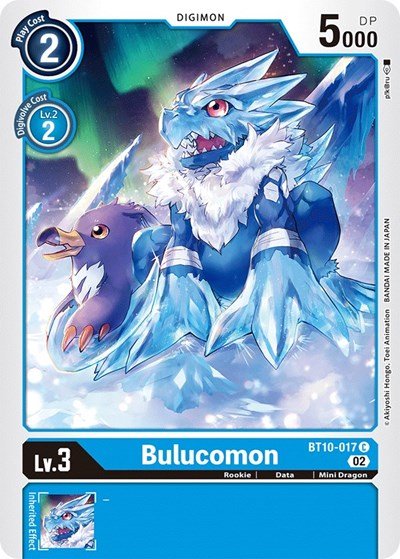 Bulucomon (Xros Encounter) Near Mint - Nick Nack's Full Frontal Attack