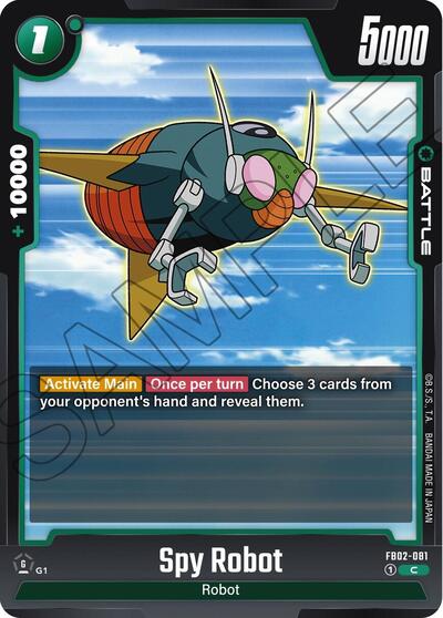 Spy Robot (Blazing Aura) Near Mint