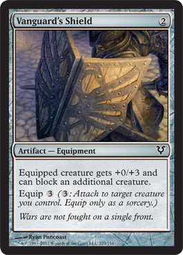 Vanguard's Shield (Avacyn Restored) Light Play