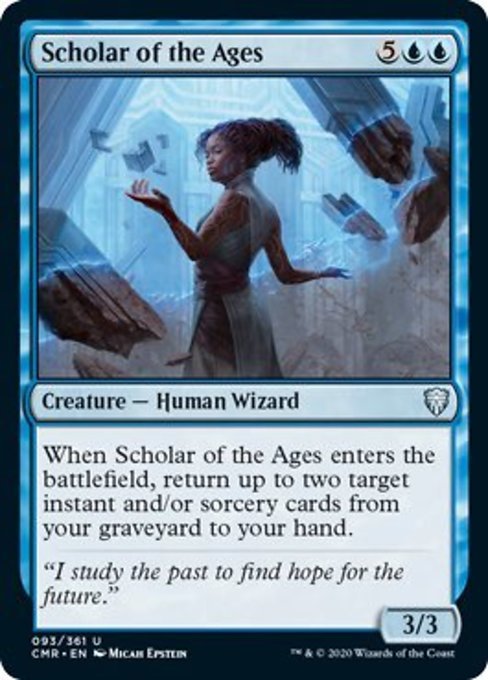 Scholar of the Ages (Commander Legends) Near Mint - Nick Nack's Full Frontal Attack