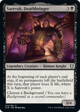Sarevok, Deathbringer (Commander Legends: Battle for Baldur's Gate) Near Mint - Nick Nack's Full Frontal Attack
