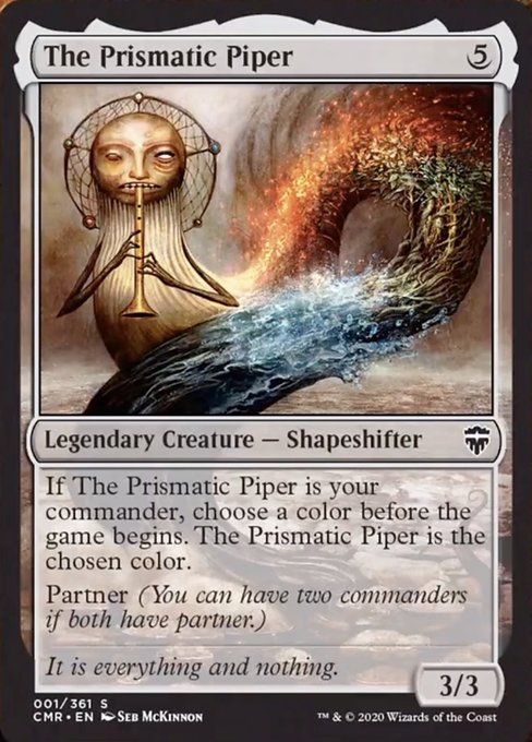 The Prismatic Piper (Commander Legends) Near Mint - Nick Nack's Full Frontal Attack
