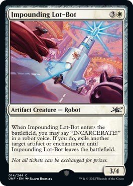 Impounding Lot-Bot (Unfinity) Near Mint - Nick Nack's Full Frontal Attack