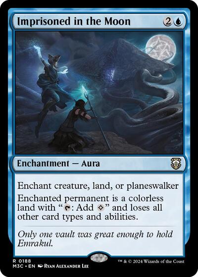 Imprisoned in the Moon (Commander: Modern Horizons 3) Near Mint - Nick Nack's Full Frontal Attack